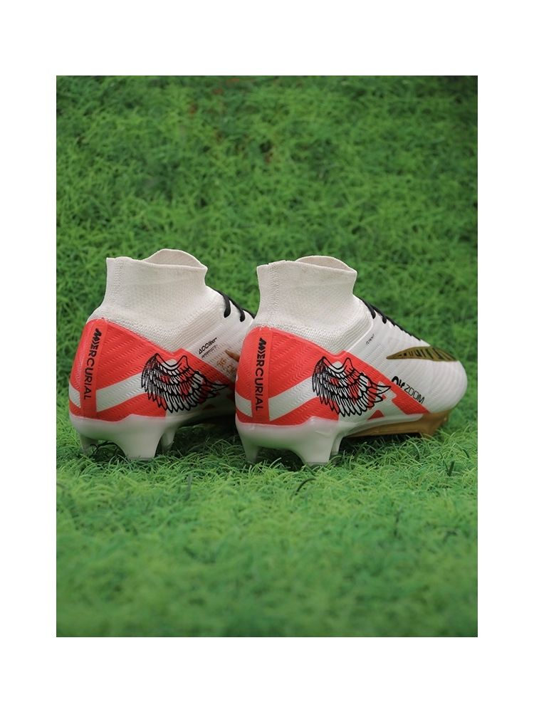 Nike Air Zoom Mercurial Superfly 9 Elite FG x Marcus Rashford - White/Gold/Black/Red