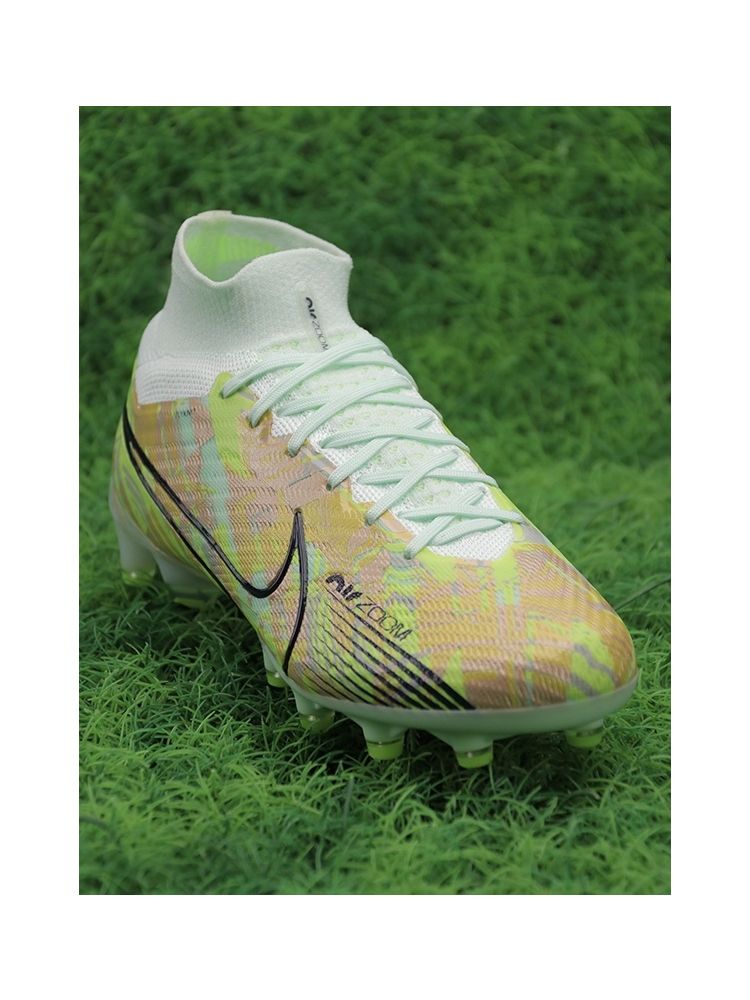 Nike Air Zoom Mercurial Superfly 9 Elite AG-Pro Bonded - Barely Green/Blackened Blue/Total Orange