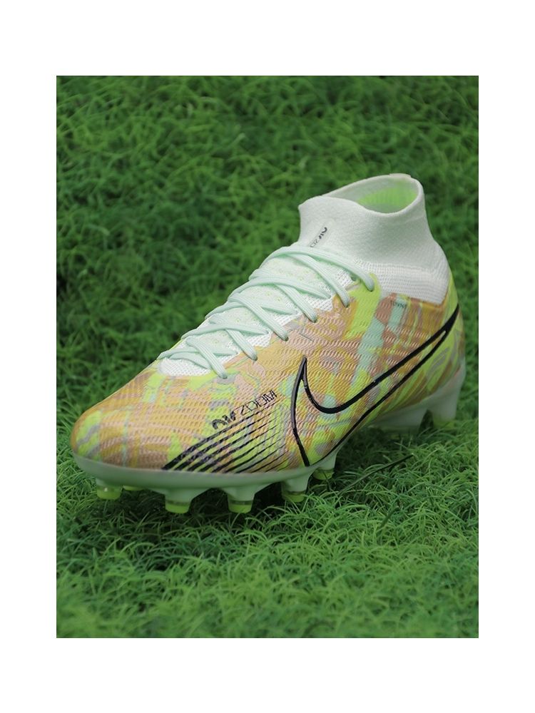Nike Air Zoom Mercurial Superfly 9 Elite AG-Pro Bonded - Barely Green/Blackened Blue/Total Orange
