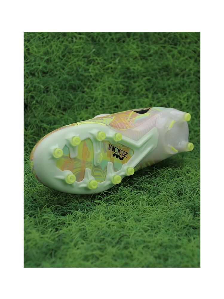 Nike Air Zoom Mercurial Superfly 9 Elite AG-Pro Bonded - Barely Green/Blackened Blue/Total Orange