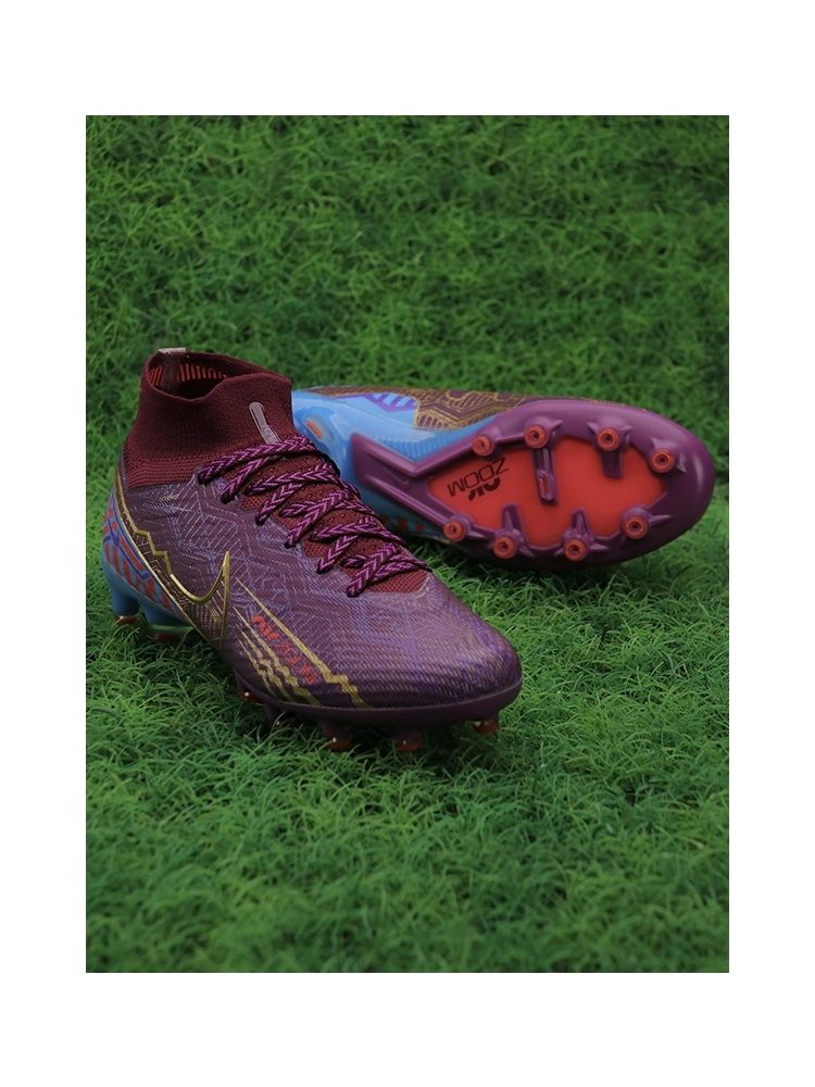 Nike Air Zoom Mercurial Superfly 9 Elite KM AG-Pro - Dark Beetroot/Mtlc Vivid Gold