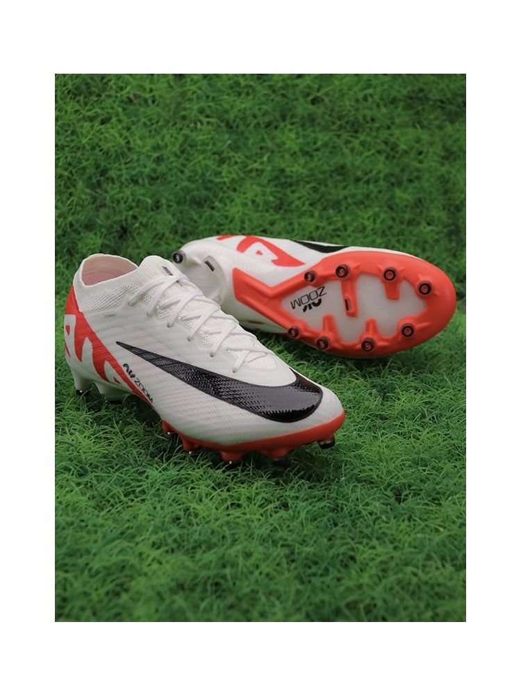 Nike Air Zoom Mercurial Vapor 15 Elite AG-Pro Ready - White/Bright Crimson/Black