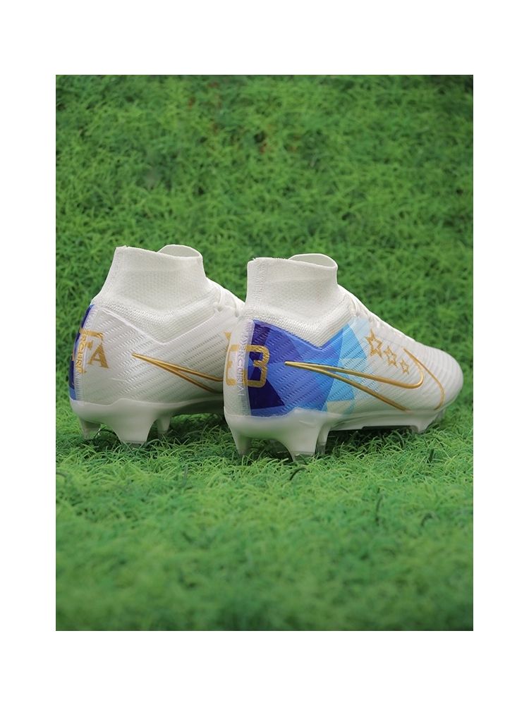 Nike Air Zoom Mercurial Superfly 9 Elite FG Enzo Fernandez - White/Blue/Gold