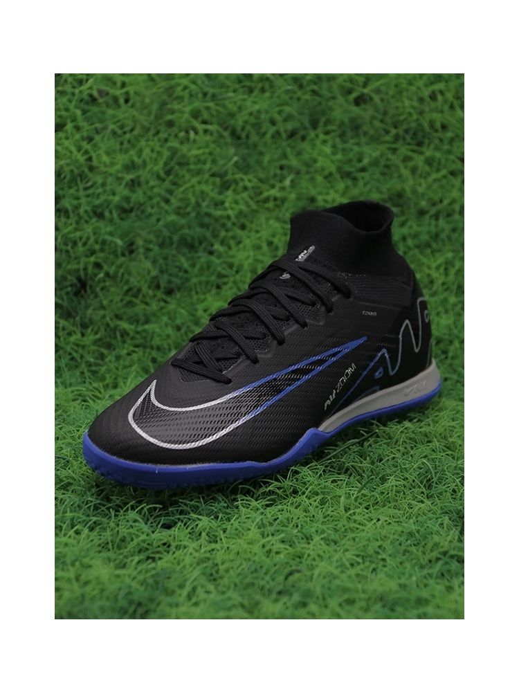 Nike Air Zoom Mercurial Superfly 9 Elite IC Shadow - Black/Chrome/Hyper Royal