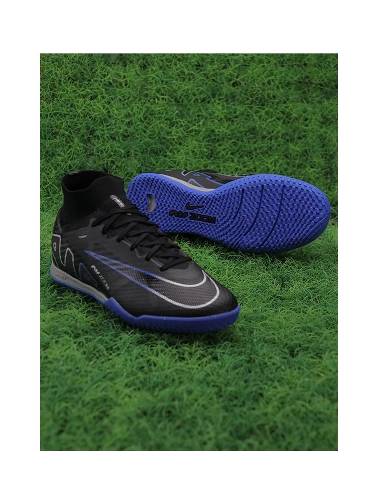 Nike Air Zoom Mercurial Superfly 9 Elite IC Shadow - Black/Chrome/Hyper Royal