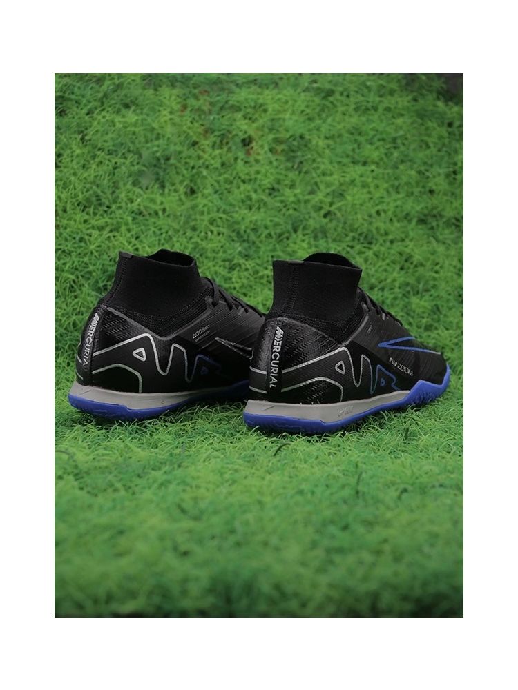 Nike Air Zoom Mercurial Superfly 9 Elite IC Shadow - Black/Chrome/Hyper Royal