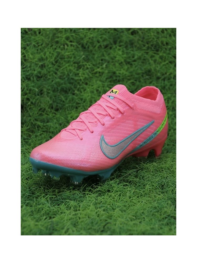 Nike Air Zoom Mercurial Vapor 15 Elite FG - Marcus Rashford - Pink/Blue/Green