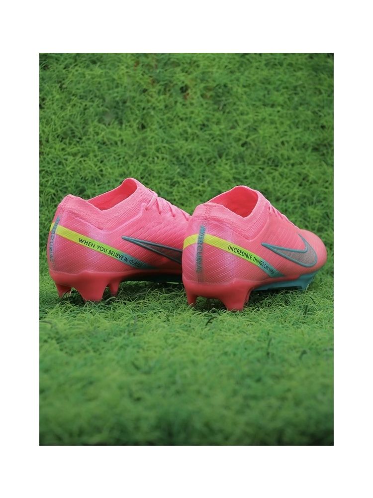 Nike Air Zoom Mercurial Vapor 15 Elite FG - Marcus Rashford - Pink/Blue/Green