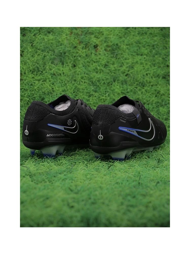 Nike Tiempo Legend 10 Elite FG - Shadow Pack - Black/Chrome