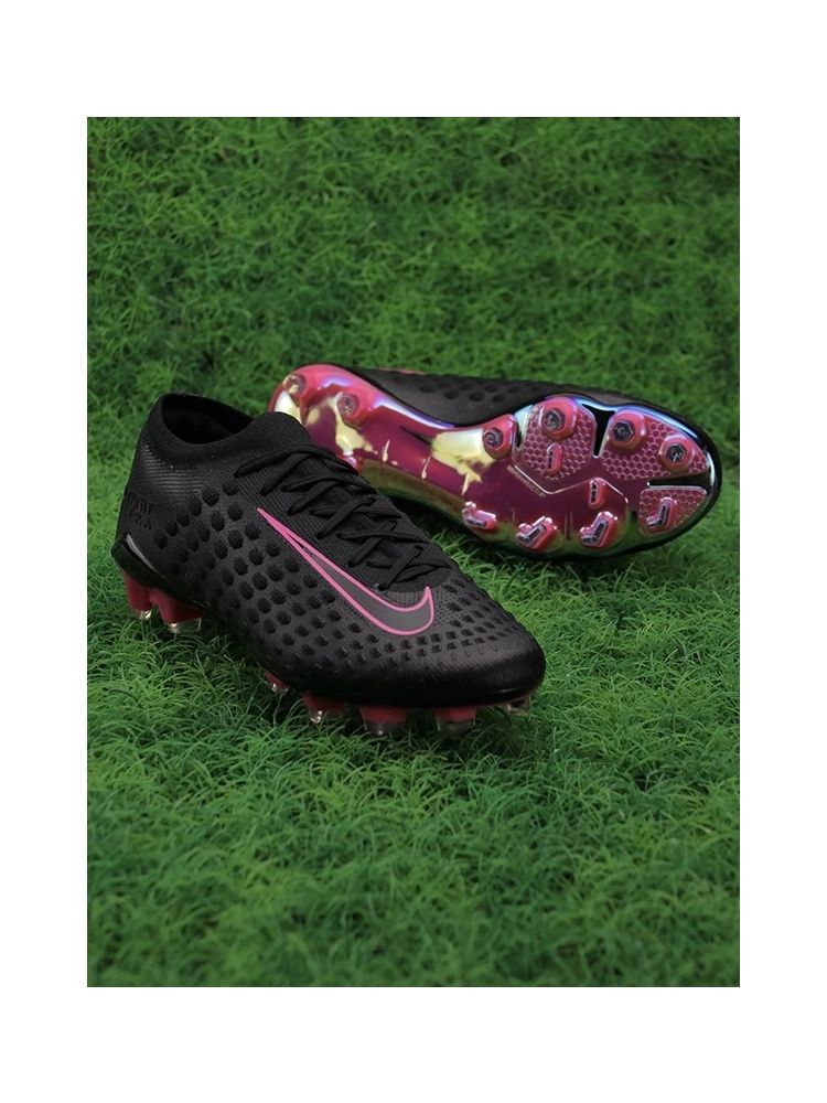 Nike Phantom Ultra Venom FG - Black/Pink Blast