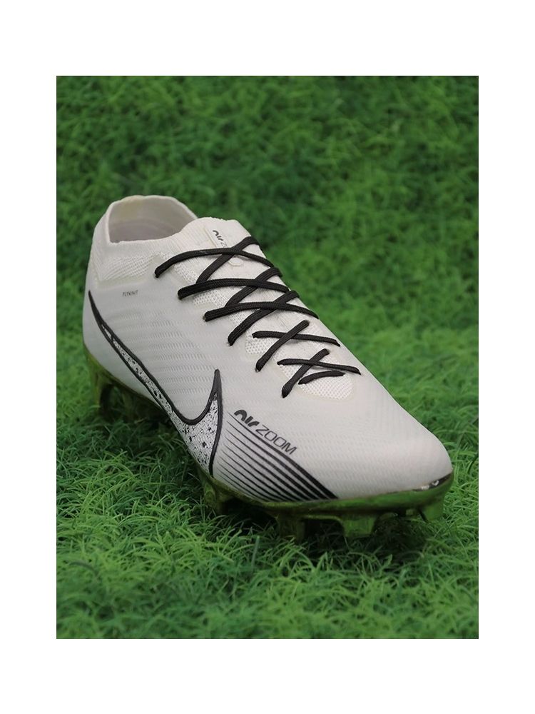 Nike Air Zoom Mercurial Vapor 15 Elite FG - White/Metallic Gold
