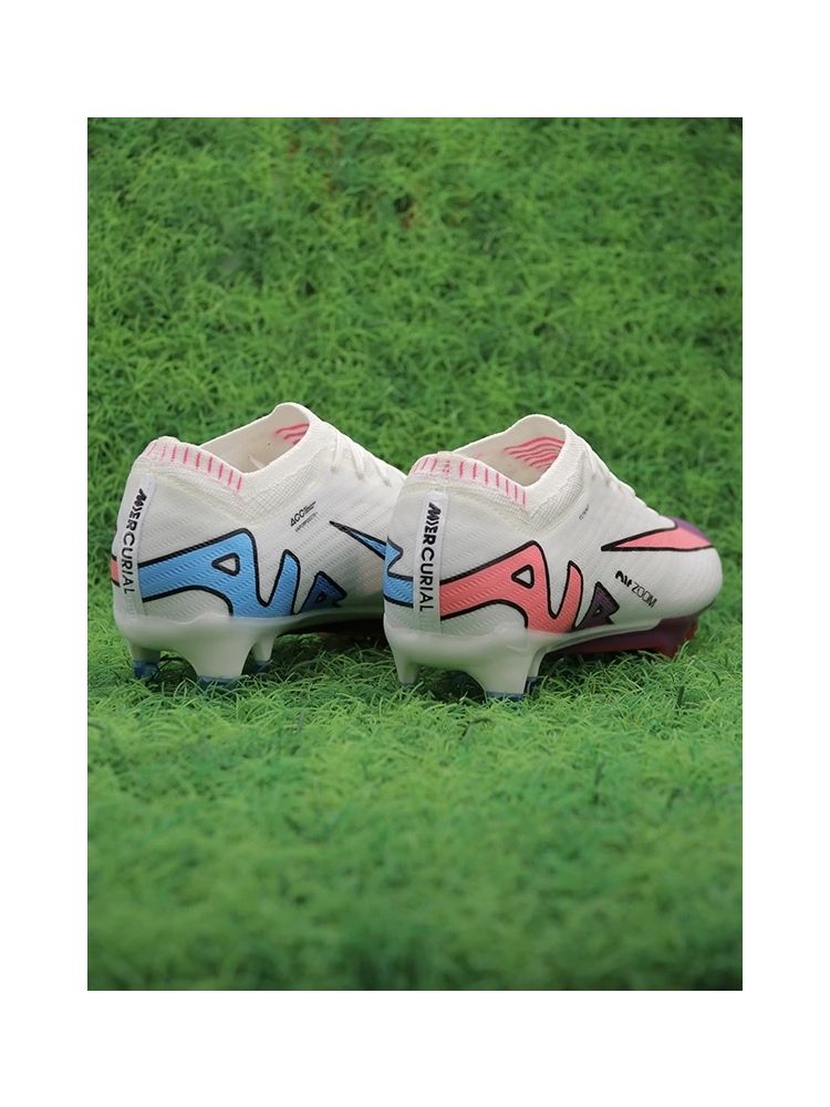 Nike Air Zoom Mercurial Vapor 15 Elite FG - White/Flash Crimson