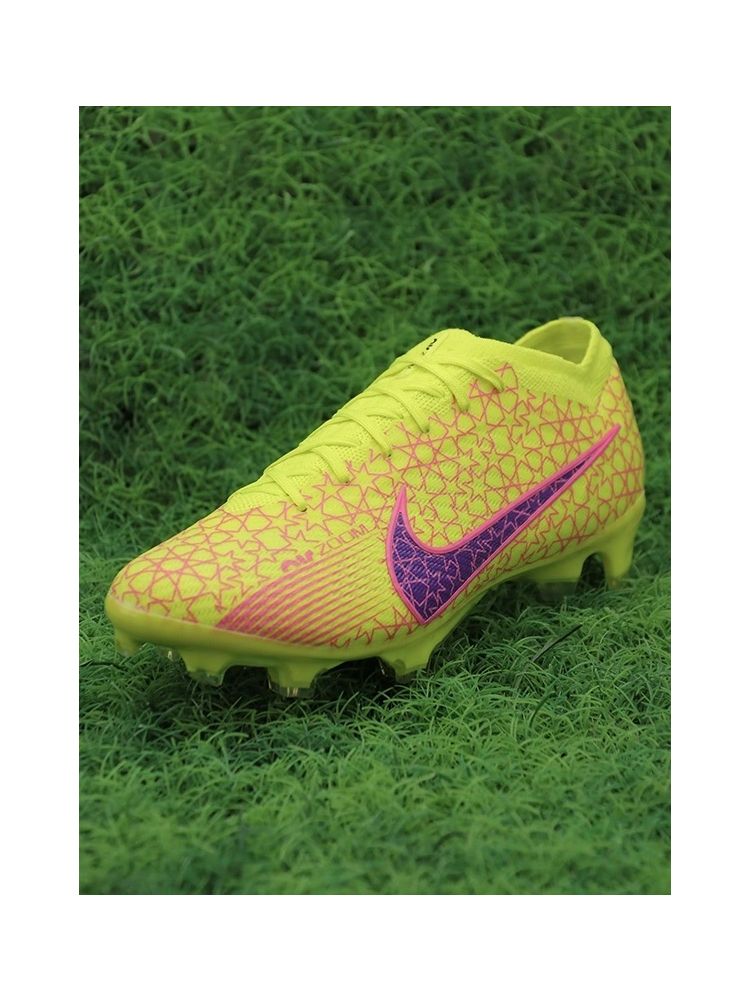 Nike Air Zoom Mercurial Vapor 15 Elite FG - Yellow/Pink