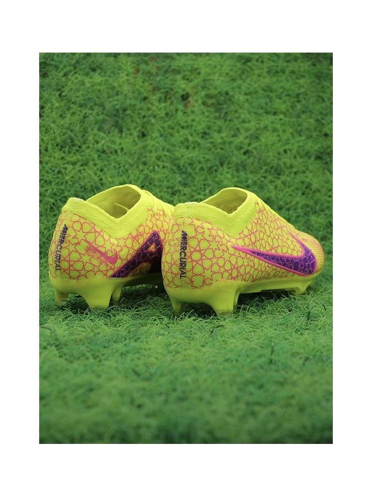 Nike Air Zoom Mercurial Vapor 15 Elite FG - Yellow/Pink