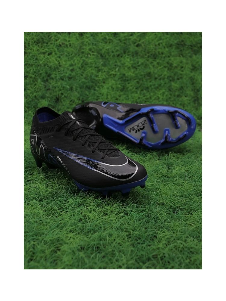 Nike Air Zoom Mercurial Vapor 15 Elite FG - Shadow Pack - Black/Chrome/Hyper Royal