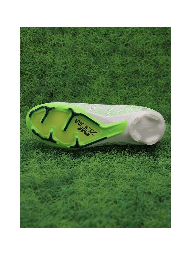 Nike Air Zoom Mercurial Vapor 15 Elite FG XXV - White/Black/Green