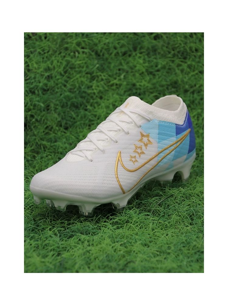 Nike Air Zoom Mercurial Vapor 15 Elite FG - Enzo Fernandez - White/Gold