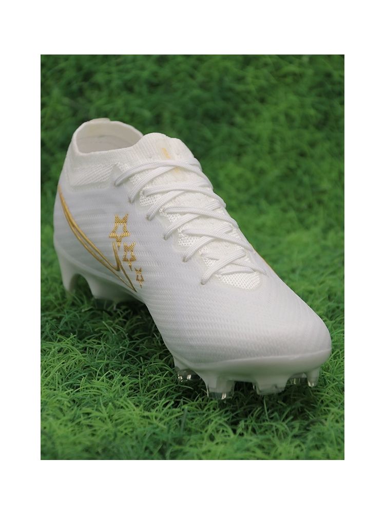 Nike Air Zoom Mercurial Vapor 15 Elite FG - Enzo Fernandez - White/Gold