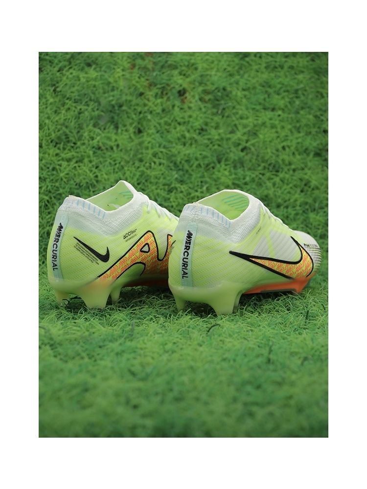 Nike Air Zoom Mercurial Vapor 15 Elite FG - Slightly Green/Black/White