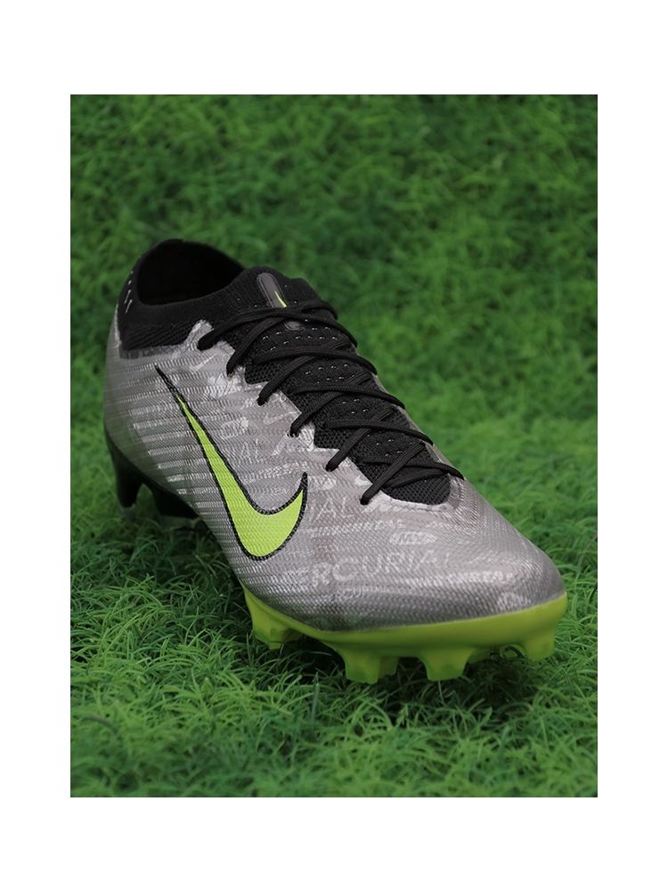 Nike Air Zoom Mercurial Vapor 15 Elite FG XXV - Metallic Silver/Volt/Black