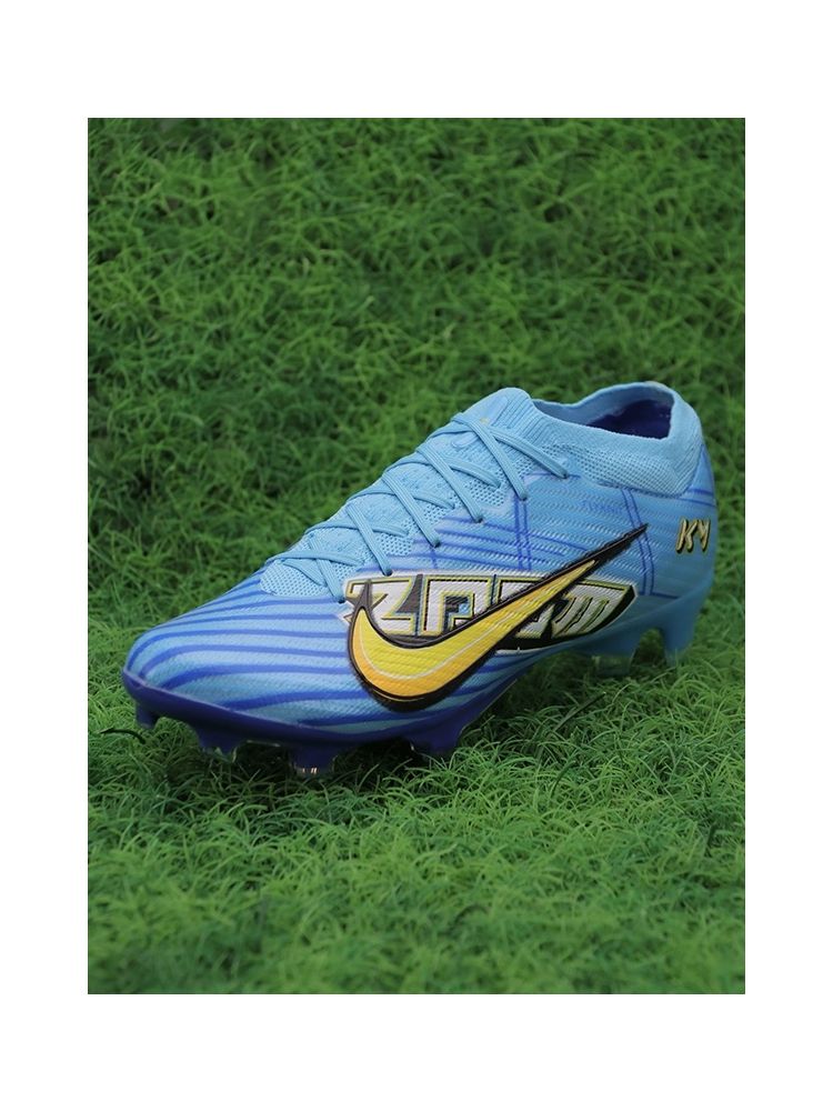 Nike Air Zoom Mercurial Vapor 15 Elite KM FG Mbappé - Baltic Blue/White