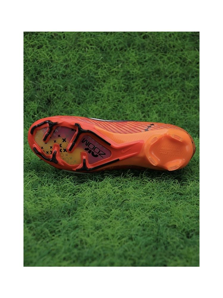 Nike Air Zoom Mercurial Vapor 15 Elite MDS FG - Light Crimson/Pale Ivory/Bright Mandarin
