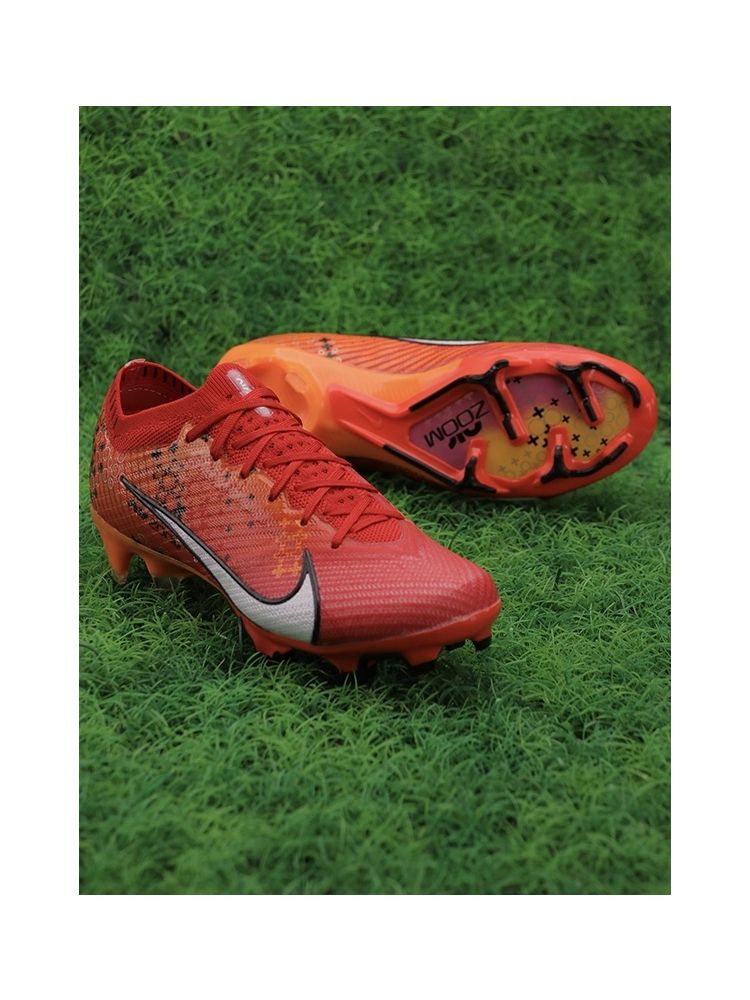 Nike Air Zoom Mercurial Vapor 15 Elite MDS FG - Light Crimson/Pale Ivory/Bright Mandarin