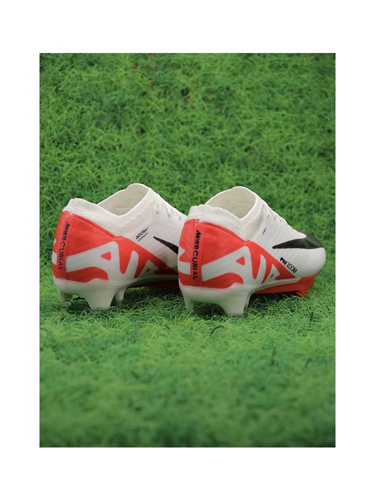 Nike Air Zoom Mercurial Vapor 15 Elite FG - Ready Pack - White/Bright Crimson/Black