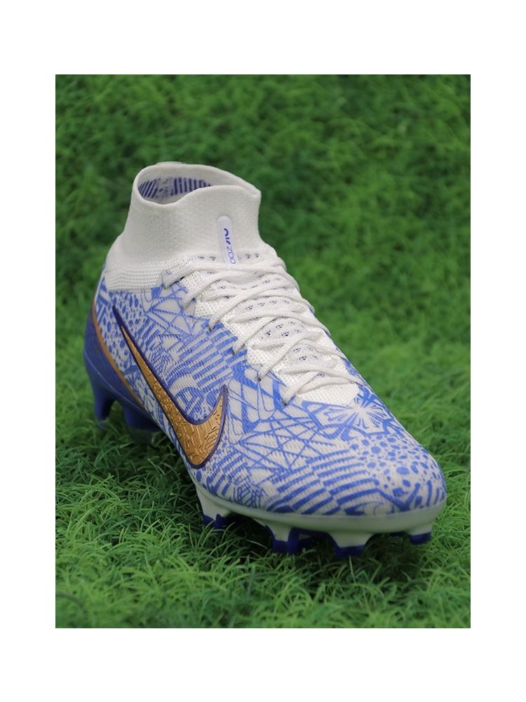 Nike Air Zoom Mercurial Superfly 9 Elite CR7 FG - White/Metallic Copper/Concord