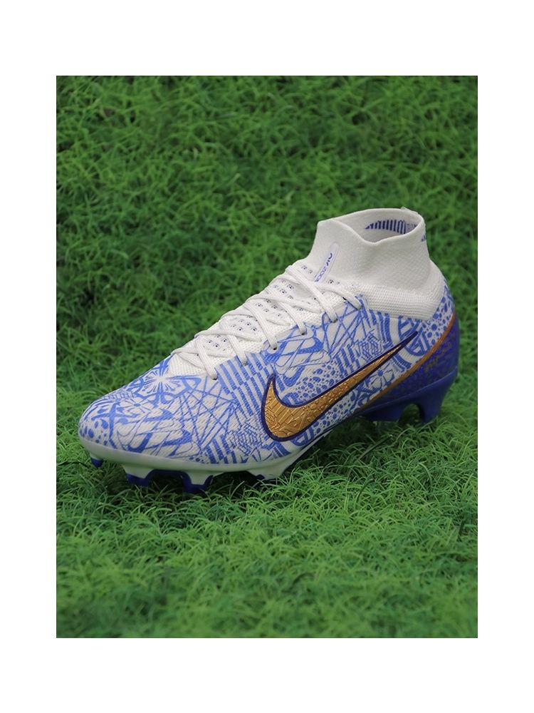 Nike Air Zoom Mercurial Superfly 9 Elite CR7 FG - White/Metallic Copper/Concord