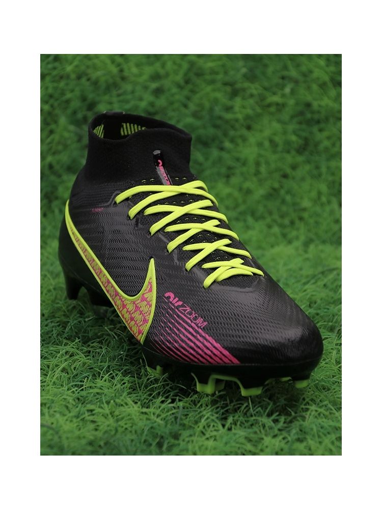 Nike Air Zoom Mercurial Superfly 9 Elite FG Black Yellow