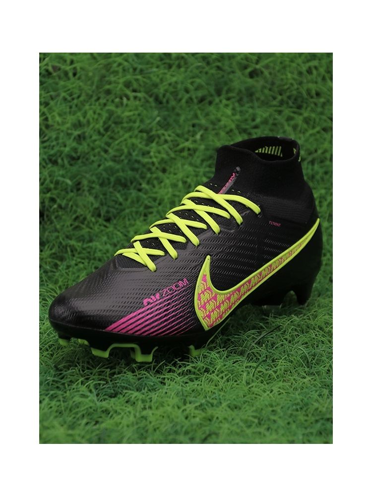 Nike Air Zoom Mercurial Superfly 9 Elite FG Black Yellow