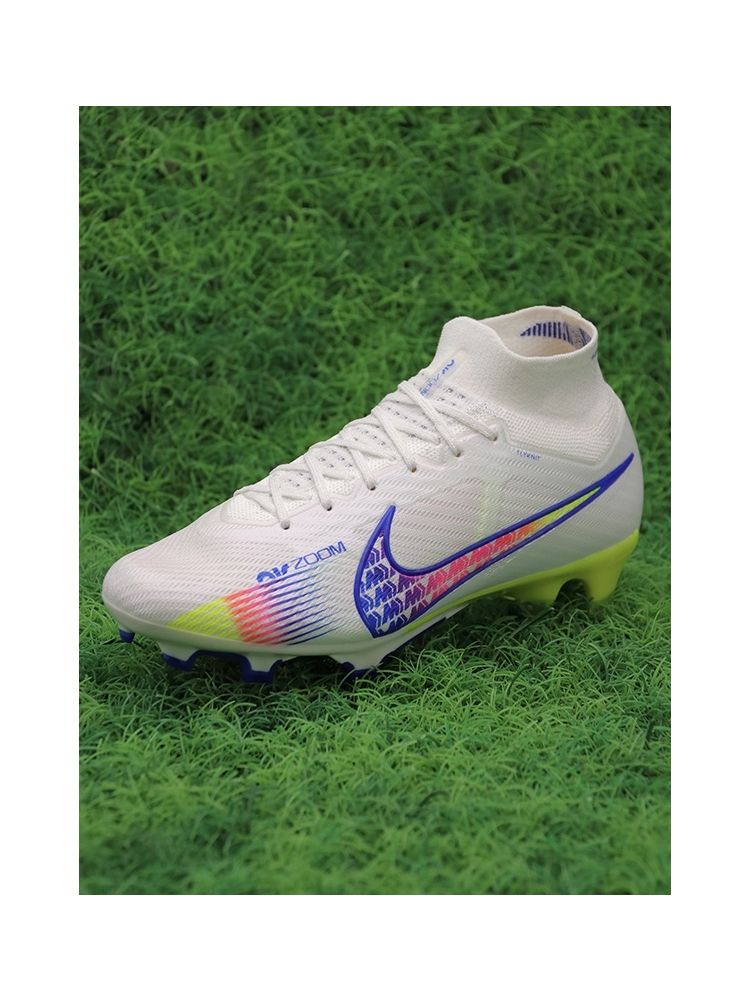Nike Air Zoom Mercurial Superfly 9 Elite FG Rainbow - White/Multicolor
