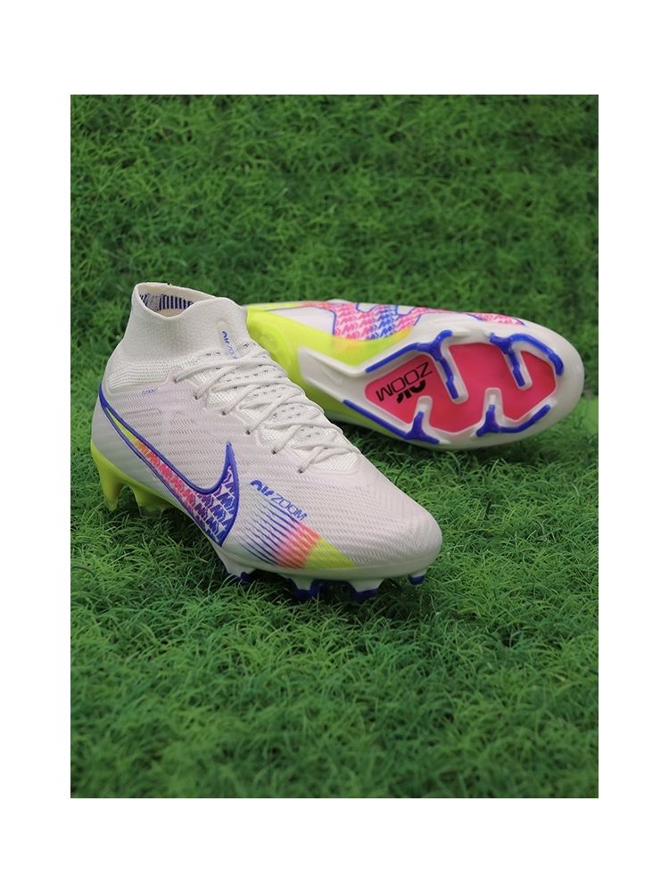 Nike Air Zoom Mercurial Superfly 9 Elite FG Rainbow - White/Multicolor