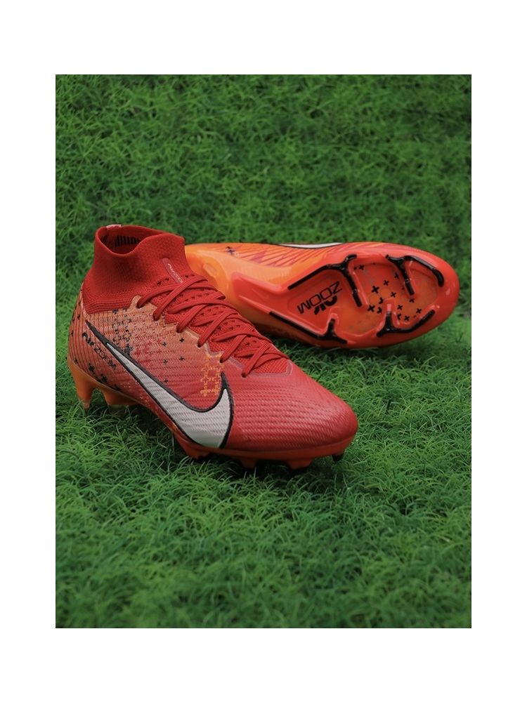 Nike Air Zoom Mercurial Superfly 9 Elite MDS FG - Light Crimson/Pale Ivory/Bright Mandarin