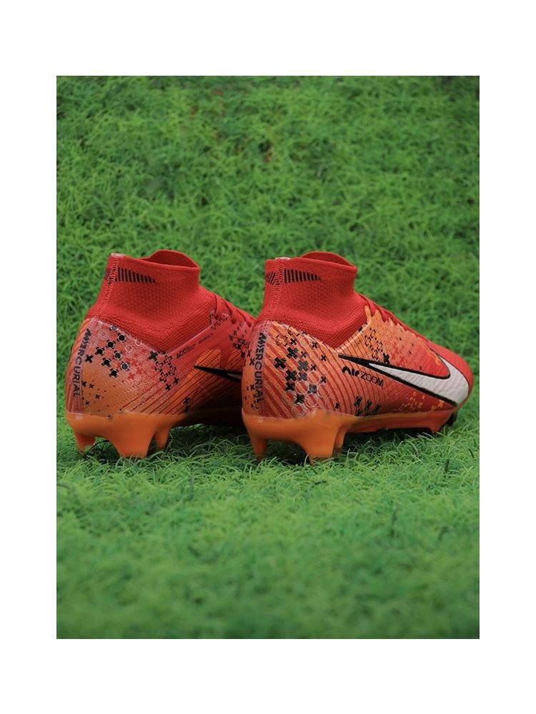 Nike Air Zoom Mercurial Superfly 9 Elite MDS FG - Light Crimson/Pale Ivory/Bright Mandarin