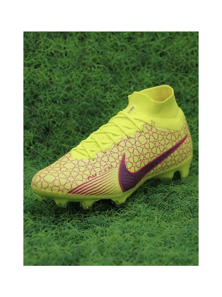 Nike Air Zoom Mercurial Superfly 9 Elite FG - Yellow/Black