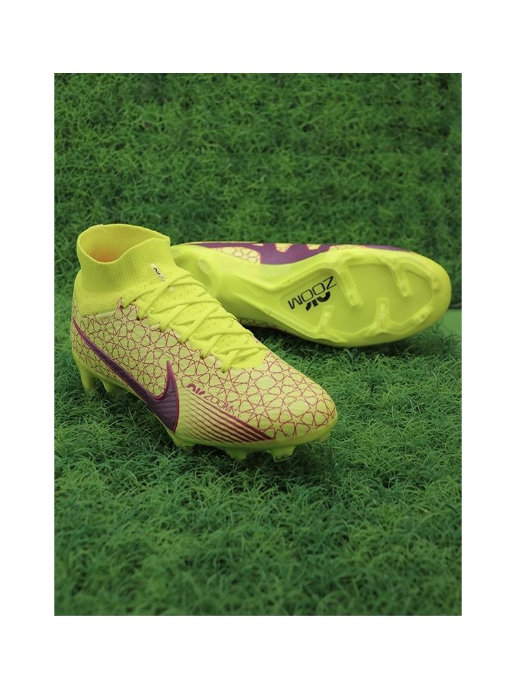 Nike Air Zoom Mercurial Superfly 9 Elite FG - Yellow/Black