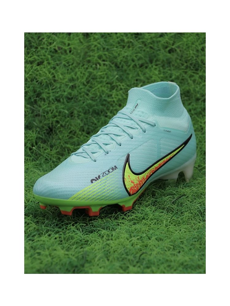 Nike Air Zoom Mercurial Superfly 9 Elite FG - Blue/Volt/Green
