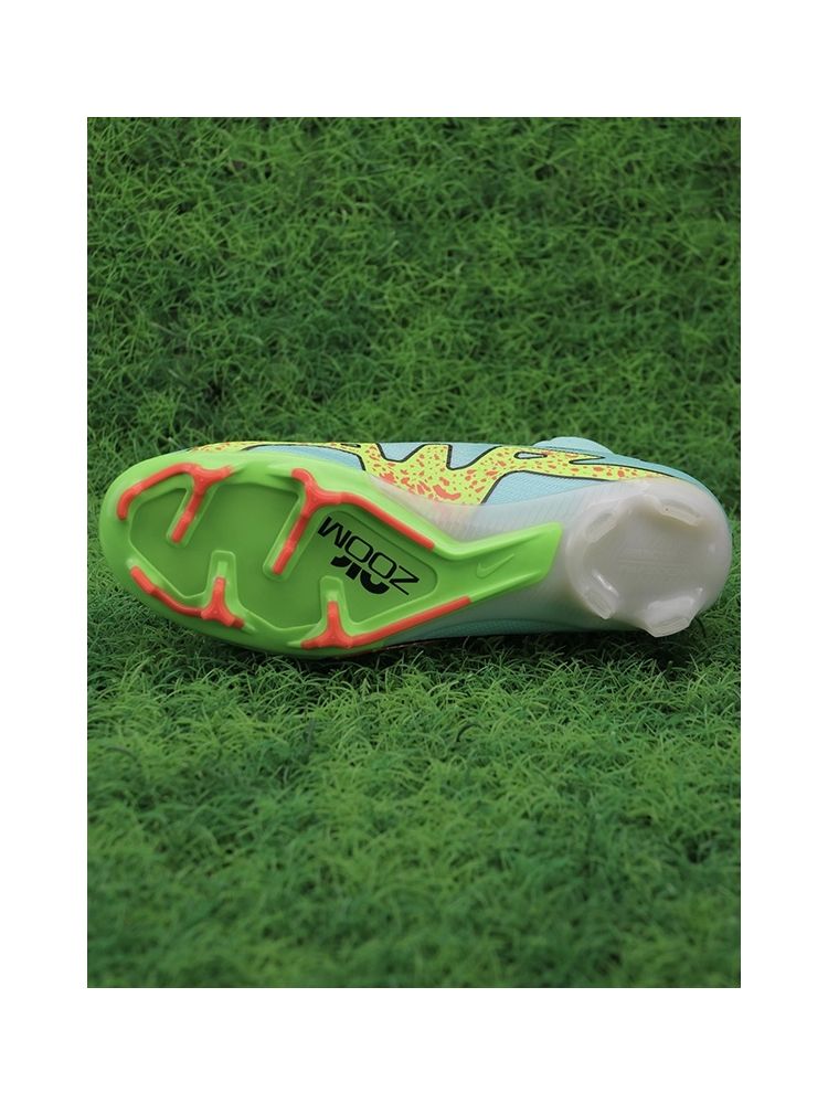 Nike Air Zoom Mercurial Superfly 9 Elite FG - Blue/Volt/Green