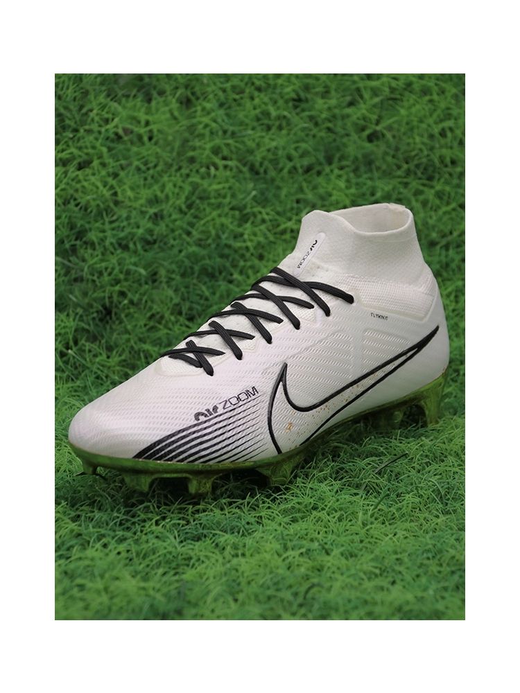 Nike Air Zoom Mercurial Superfly 9 Elite FG - White/Metallic Gold