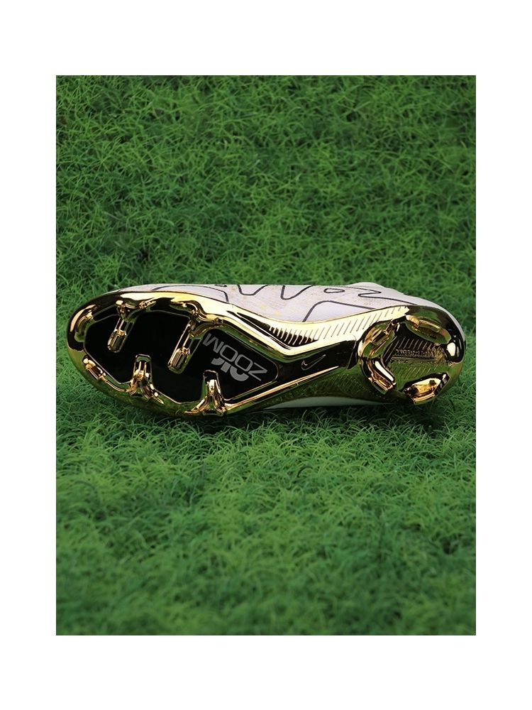 Nike Air Zoom Mercurial Superfly 9 Elite FG - White/Metallic Gold