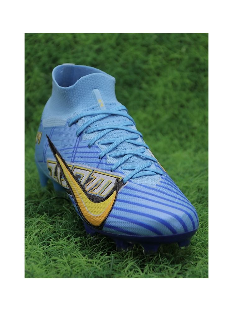 Nike Air Zoom Mercurial Superfly 9 Elite x Mbappé FG - Baltic Blue/White