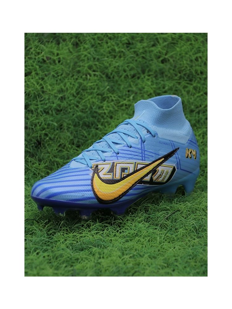 Nike Air Zoom Mercurial Superfly 9 Elite x Mbappé FG - Baltic Blue/White