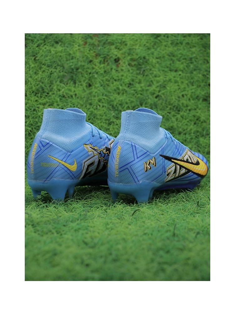 Nike Air Zoom Mercurial Superfly 9 Elite x Mbappé FG - Baltic Blue/White