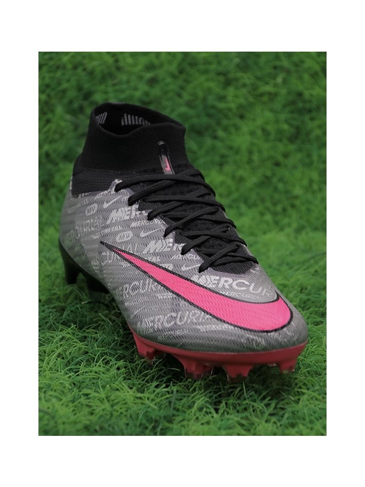 Nike Air Zoom Mercurial Superfly 9 Elite XXV FG - Metallic Silver/Hyper Pink/Black
