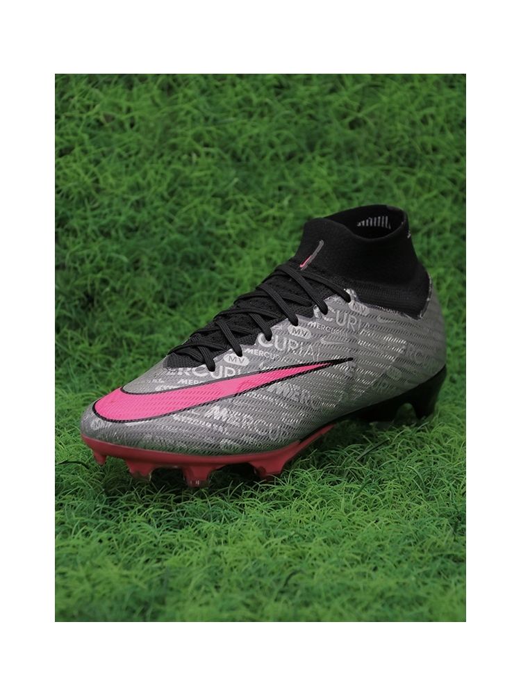 Nike Air Zoom Mercurial Superfly 9 Elite XXV FG - Metallic Silver/Hyper Pink/Black