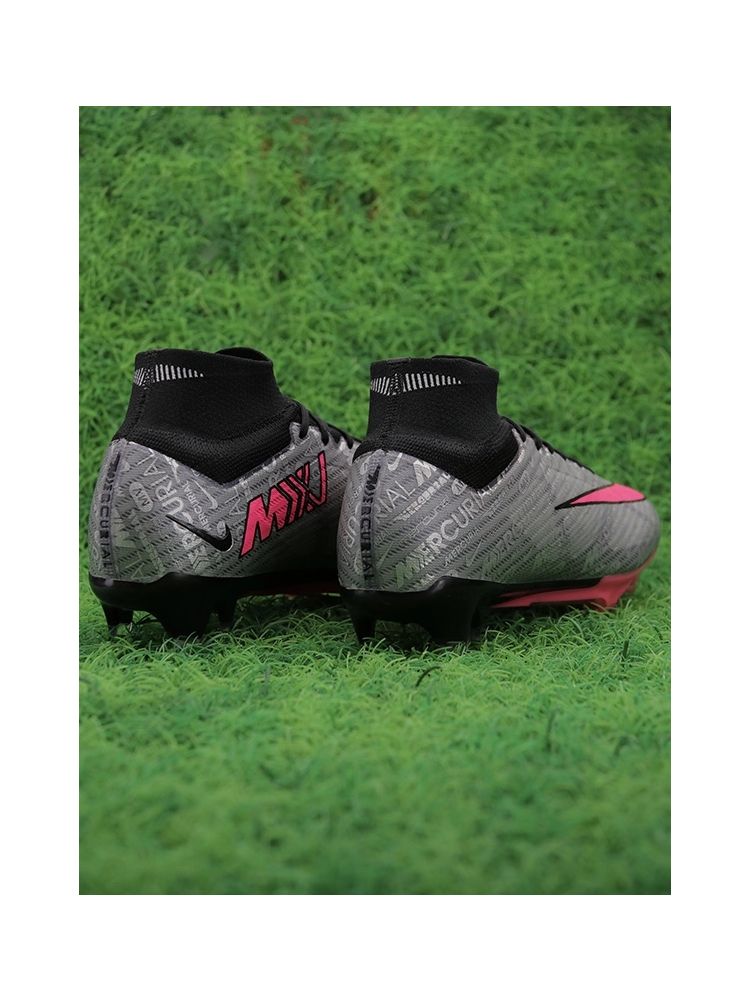 Nike Air Zoom Mercurial Superfly 9 Elite XXV FG - Metallic Silver/Hyper Pink/Black