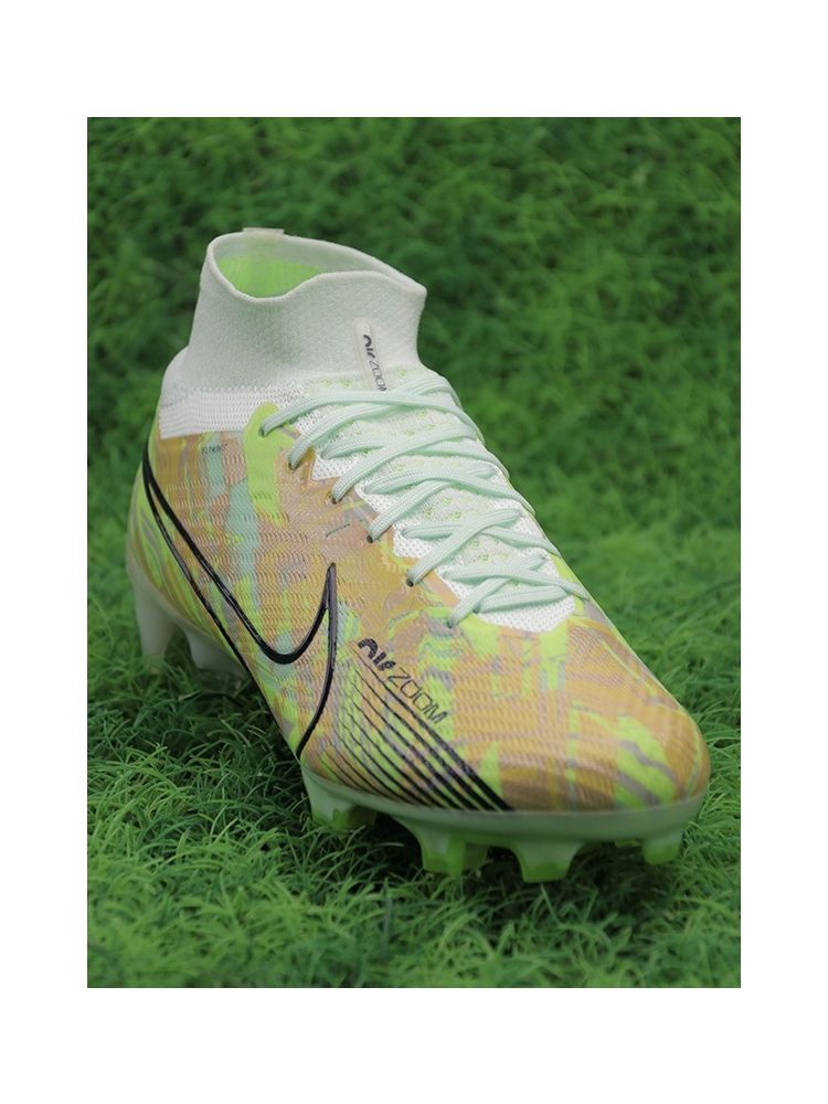 Nike Air Zoom Mercurial Superfly 9 Elite FG - Bonded Pack - Barely Green/Blackened Blue