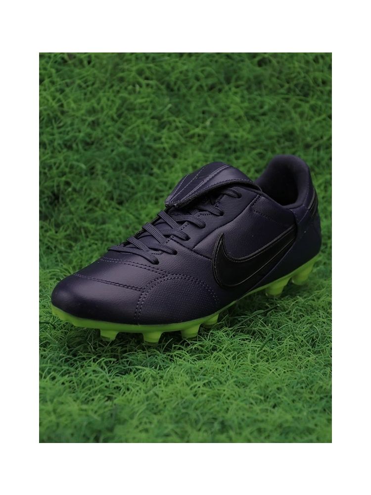 Nike The Premier III FG - Blackened Blue/Black/Volt